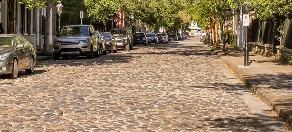 Cobblestone Pathways of Charleston